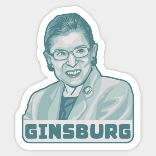 Ladies of the Supreme Court - Ruth Bader Ginsburg Sticker